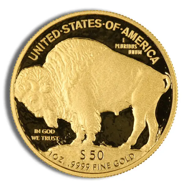 2008-W 1oz Proof Gold Buffalo