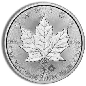 2025 1oz Platinum Maple Leaf