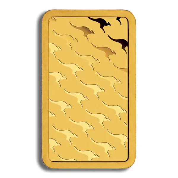 50 gram Gold Bar Perth Mint (Carded)