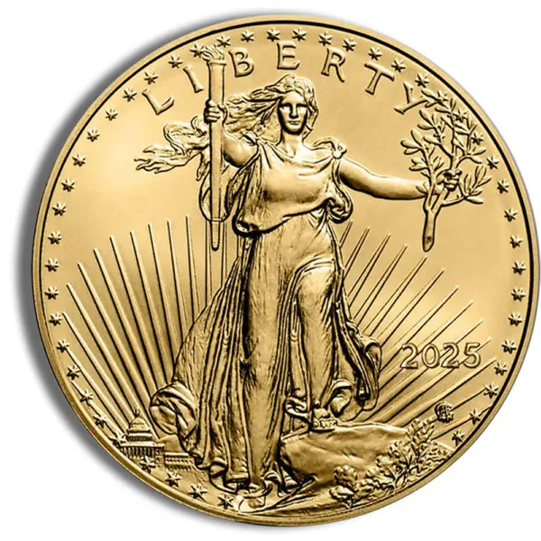 2025 1oz Gold Eagle BU