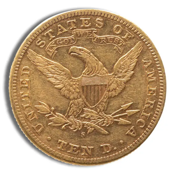 $10 Gold Liberty Eagle VF