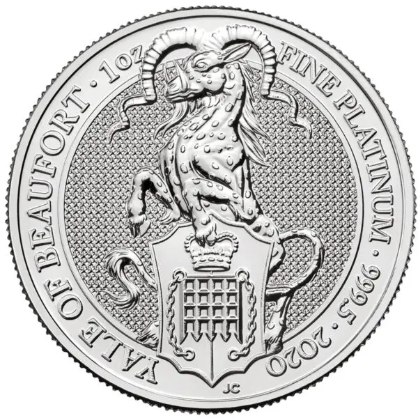 2020 1oz Queen's Beast Platinum Coin