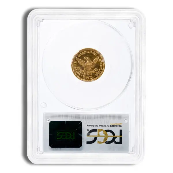 $2.5 Gold Liberty Quarter Eagle PCGS MS64