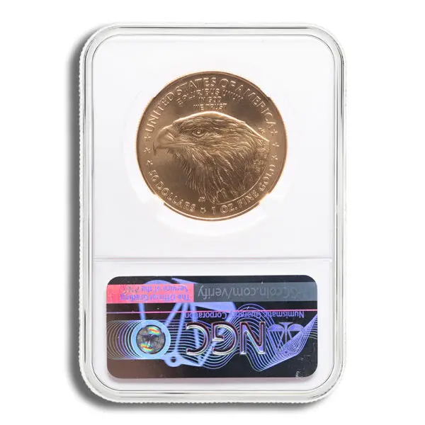 2021 1oz Gold Eagle $50 NGC MS70 ER