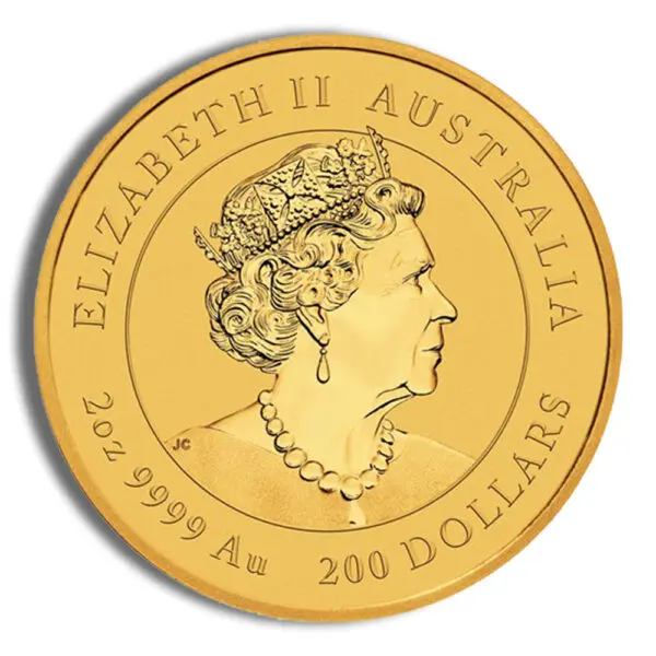 2002 2oz Australia Gold Nugget BU