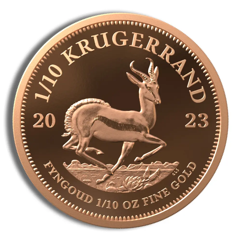 2023 1/10oz Gold South African Krugerrand